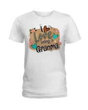 I LOVE BEING A - GRANMA Ladies T-Shirt tile