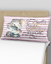 KEEP ME IN YOUR HEART- BEST GIFT FOR GRANDDAUGHTER Rectangular Pillowcase aos-pillow-rectangular-front-lifestyle-02