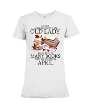 Never Underestimate An Old Lady - Perfect Gift For Grandma Premium Fit Ladies Tee tile