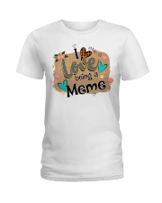 I LOVE BEING A MEME - PERFECT GIFT FOR MEME Ladies T-Shirt tile