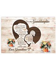Believe In Yourself - Lovely Gift For Granddaughter Horizontal Poster tile