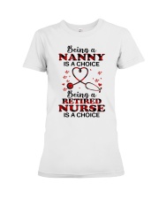 IS A CHOICE - PERFECT GIFT FOR NURSE Premium Fit Ladies Tee tile