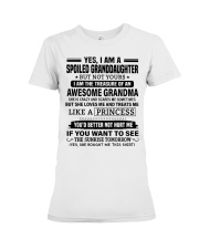 YOU WOULD BETTER - PERFECT GIFT FOR GRANDDAUGHTER Premium Fit Ladies Tee tile
