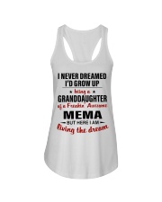 LIVING THE DREAM - BEST GIFT FOR GRANDDAUGHTER Ladies Flowy Tank tile