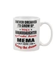 LIVING THE DREAM - BEST GIFT FOR GRANDDAUGHTER Mug tile