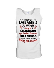 I NEVER DREAMED - PERFECT GIFT FOR GRANDSON Unisex Tank tile