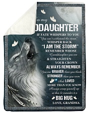 I AM THE STORM - AMAZING GIFT FOR GRANDDAUGHTER Sherpa Fleece Blanket tile