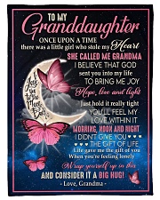 The Gift Of Life - Lovely Gift For Granddaughter Small Fleece Blanket - 30" x 40" front