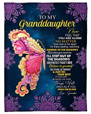 BELIEVE IN YOURSELF - BEST GIFT FOR GRANDDAUGHTER Small Fleece Blanket - 30" x 40" front