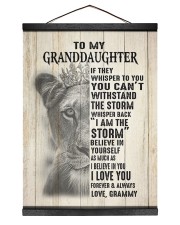 I AM THE STORM - GRAMMY TO GRANDDAUGHTER Hanging Canvas tile