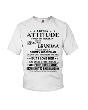 I GET TO BE HER GRANDSON - BEST GIFT FOR GRANDSON Youth T-Shirt tile