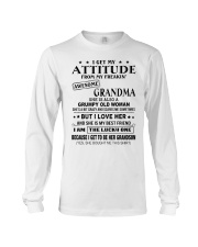 I GET TO BE HER GRANDSON - BEST GIFT FOR GRANDSON Long Sleeve Tee tile