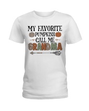 My Favorite Pumpkins Call Me Grandma - Perfect Gift For Grandma Ladies T-Shirt tile