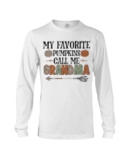 My Favorite Pumpkins Call Me Grandma - Perfect Gift For Grandma Long Sleeve Tee tile