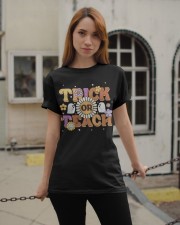 Trich Or Teach - Perfect Gift For Grandma Classic T-Shirt apparel-classic-tshirt-lifestyle-19