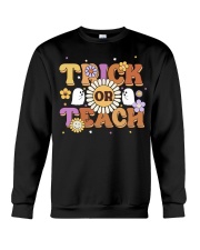 Trich Or Teach - Perfect Gift For Grandma Crewneck Sweatshirt tile
