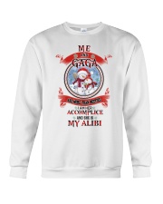She Is My Alibi - Amazing Gift For Grandkids Crewneck Sweatshirt tile