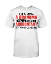 A RETIRED ACCOUNTANT - PERFECT GIFT FOR GRANDMA Premium Fit Mens Tee tile
