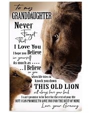BELIEVE IN YOURSELF - GREAT GIFT FOR GRANDDAUGHTER 11x17 Poster front