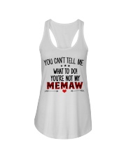 YOU CAN'T TELL ME - SPECIAL GIFT FOR GRANDCHILD Ladies Flowy Tank tile