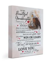 YOU WILL NEVER LOSE - GREAT GIFT FOR GRANDDAUGHTER 11x14 Gallery Wrapped Canvas Prints front