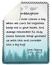 KEEP ME IN YOUR HEART - GRANNY TO GRANDDAUGHTER Sherpa Fleece Blanket tile