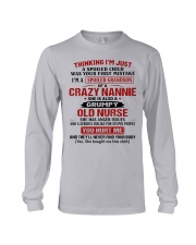 I'M A SPOILED GRANDSON OF A CRAZY NONNIE Long Sleeve Tee tile