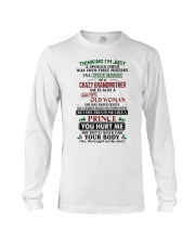 I'm A Spoiled Grandson Of A Crazy Grandmother Long Sleeve Tee tile