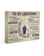 I'M YOUR MOONLIGHT - TO GRANDSON FROM GRANDMA 14x11 Gallery Wrapped Canvas Prints front