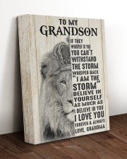 I BELIEVE IN YOU - AMAZING GIFT FOR GRANDSON 11x14 Gallery Wrapped Canvas Prints aos-canvas-pgw-11x14-lifestyle-front-17