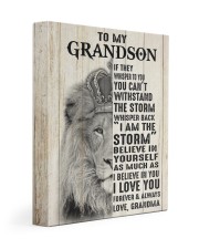 I BELIEVE IN YOU - AMAZING GIFT FOR GRANDSON 11x14 Gallery Wrapped Canvas Prints front