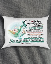 I LOVE YOU - BEST GIFT FOR GRANDAUGHTER Rectangular Pillowcase aos-pillow-rectangle-front-lifestyle-1