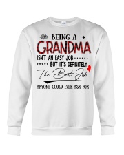 THE BEST JOB - PERFECT GIFT FOR GRANDMA Crewneck Sweatshirt tile