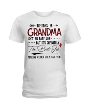 THE BEST JOB - PERFECT GIFT FOR GRANDMA Ladies T-Shirt tile