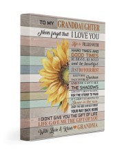 I LOVE YOU - GREAT GIFT FOR GRANDDAUGHTER 11x14 Gallery Wrapped Canvas Prints front
