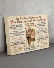 IN LOVING MEMORY OF A VERY SPECIAL HUSBAND 14x11 Gallery Wrapped Canvas Prints aos-canvas-pgw-14x11-lifestyle-front-15