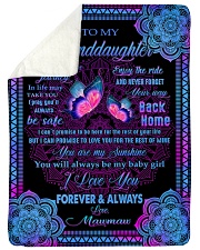 YOU ARE MY SUNSHINE - MAWMAW TO GRANDDAUGHTER Sherpa Fleece Blanket tile