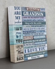 LISTEN TO HEART - POP TO GRANDSON 11x14 Gallery Wrapped Canvas Prints aos-canvas-pgw-11x14-lifestyle-front-15