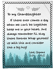 I'LL STAY THERE FOREVER - GRANMA TO GRANDDAUGHTER Fleece Blanket tile