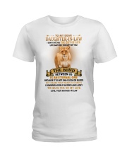 THE GIFT OF LIFE - SPECIAL GIFT FOR DAUGHTE-IN-LAW Ladies T-Shirt tile