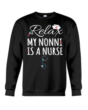 RELAX MY NONNI IS A NURSE - GIFT FOR GRANDKIDS Crewneck Sweatshirt tile