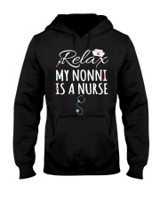 RELAX MY NONNI IS A NURSE - GIFT FOR GRANDKIDS Hooded Sweatshirt tile