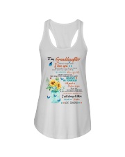 SHE IS MY BEST FRIEND - LOVELY GIFT FOR GRDAUGHTER Ladies Flowy Tank tile