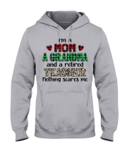 NOTHING SCARES ME - PERFECT GIFT FOR RETIRED TEACHER Hooded Sweatshirt front