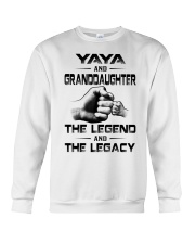 YAYA AND GRANDDAUGHTER THE LEGEND AND THE LEGACY Crewneck Sweatshirt tile