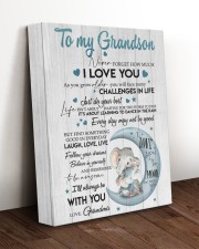 BELIEVE IN YOURSELF - BEST GIFT FOR GRANDSON 11x14 Gallery Wrapped Canvas Prints aos-canvas-pgw-11x14-lifestyle-front-17