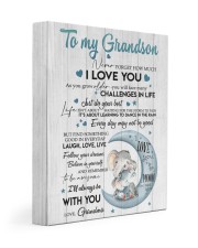 BELIEVE IN YOURSELF - BEST GIFT FOR GRANDSON 11x14 Gallery Wrapped Canvas Prints front