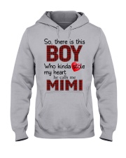 He Calls Me Mimi - Perfect Gift For Grandma Hooded Sweatshirt front