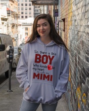 He Calls Me Mimi - Perfect Gift For Grandma Hooded Sweatshirt lifestyle-unisex-hoodie-front-1