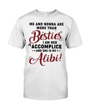 ME AND NONNA ARE MORE THAN BESTIES Premium Fit Mens Tee tile